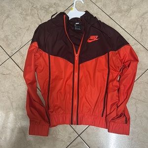 Nike red jacket